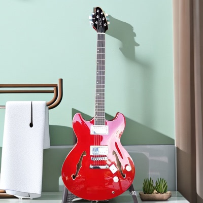 Harley benton哈利奔腾爵士电吉他正常使用痕迹95新声音很好实拍