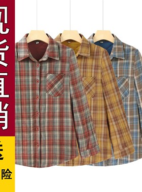 休闲上衣2026秋冬季加棉衬