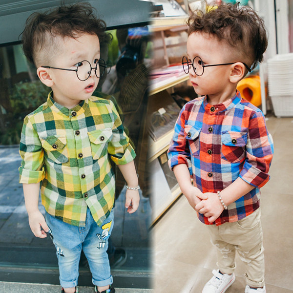 Chemise garcon à manche longue - Ref 2076852 Image 1