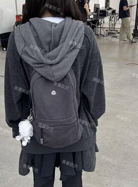 番薯欧尼自制coyseio小众韩系双肩包百搭轻便通勤背包电脑书包女