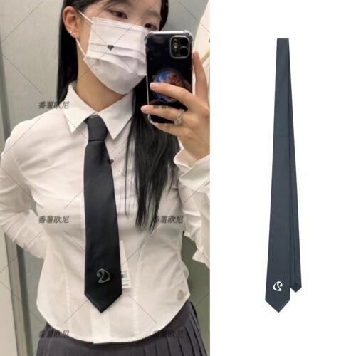 番薯欧尼自制coyseio同款手打领带日系百搭学院jk女制服衬衫配饰