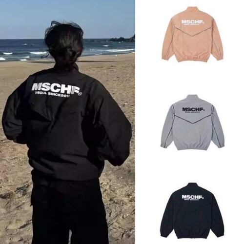 番薯欧尼自制MSCHF春季宽松薄款防水冲锋衣登山服拉链外套男女