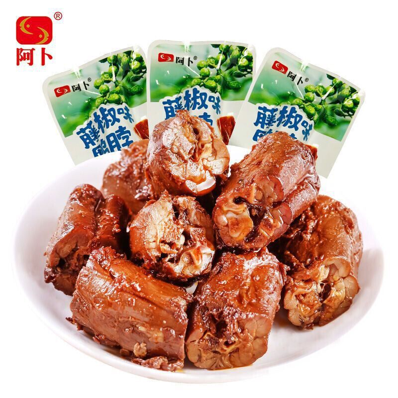 阿卜武汉精武鸭脖独立小包装卤味爆辣鸭脖零食小吃休闲食品非风干
