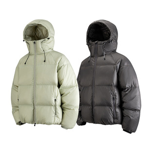 石狮市浪印户外羽绒服女冬季时尚韩版连帽保暖加厚休闲面包服外套