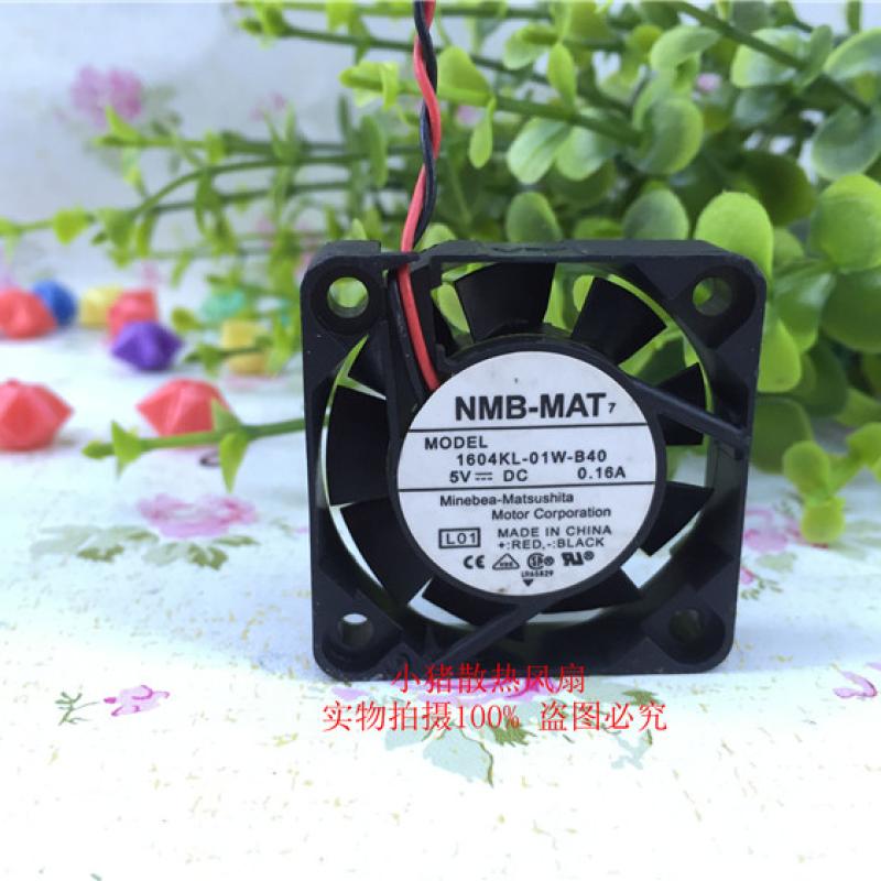 原装NMB 4010 5V直流/轴流40*10MM双滚珠散热器超薄小风扇4cm厘米