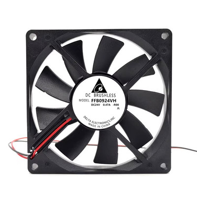 FFB0924VH DC24V 0.47A-R00 24V 双滚珠9215 90*15MM超薄散热风扇