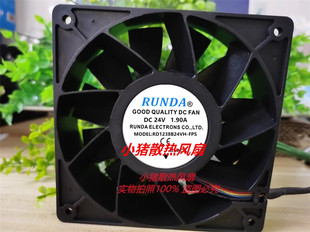 12038 24V1.9A增壓高端變頻器散熱風扇 FPS RUNDA潤達RD1238B24VH