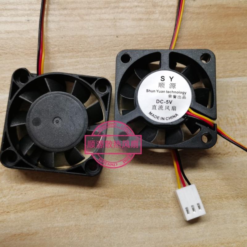 DIY全新4010静音24V 12V 5V三线带测速4CM显卡机箱南北桥散热风扇