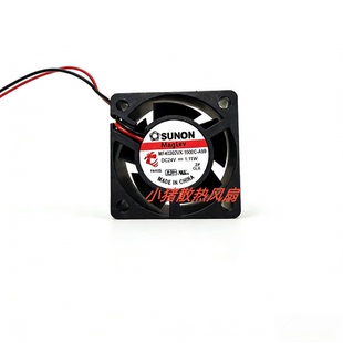 1000C 1.11W A99全新SUNON 24V 4CM散热风扇 4020 建准MF40202VX