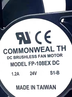 FP-108EX/DC S1-B DC24V 1.2A 原装台湾三协 172*150*51 进口风扇