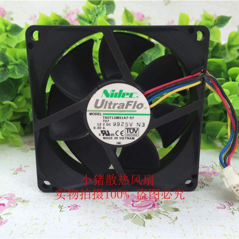 原装nidec8cm8025t07散热风扇