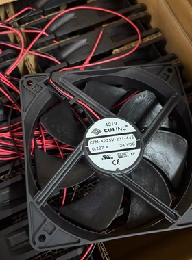 CUI CFM-A225V-231-445散热风扇120*120*25MM DC24V 0.20A