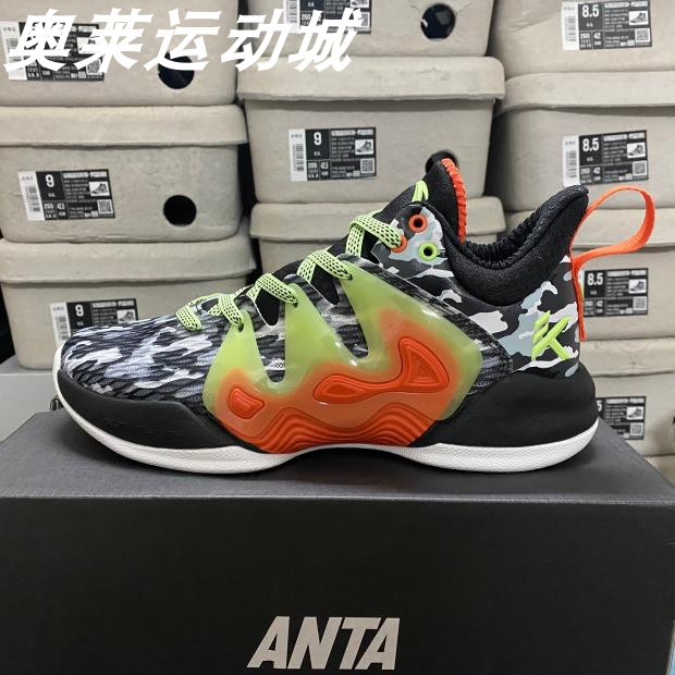 安踏夏季汤普森防滑缓震篮球鞋