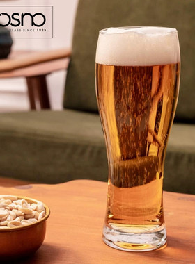 KROSNO水晶玻璃啤酒杯