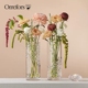 Carat创意手工花瓶北欧简约客厅插花摆件 Orrefors进口水晶玻璃
