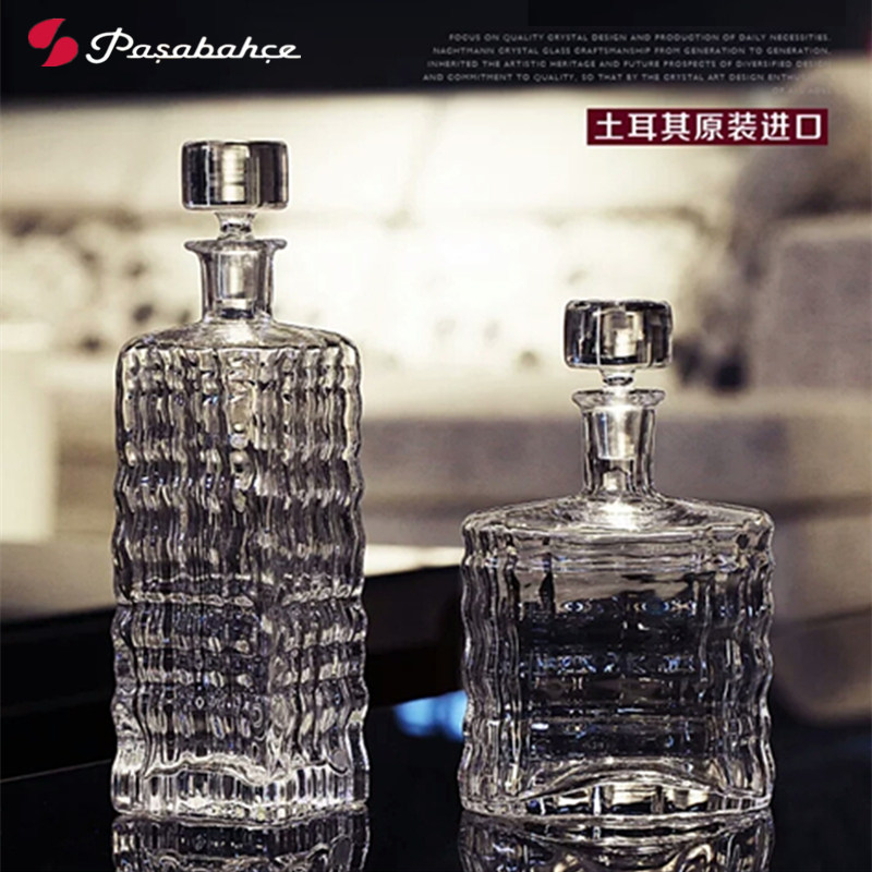 努德土耳其nude进口醒酒器带盖奢华高档水晶玻璃红酒葡萄酒分酒器