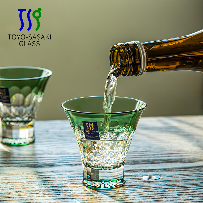 东洋佐佐木日式水晶玻璃烈酒杯