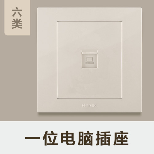 罗格朗轻艺经济实惠6类网络电脑