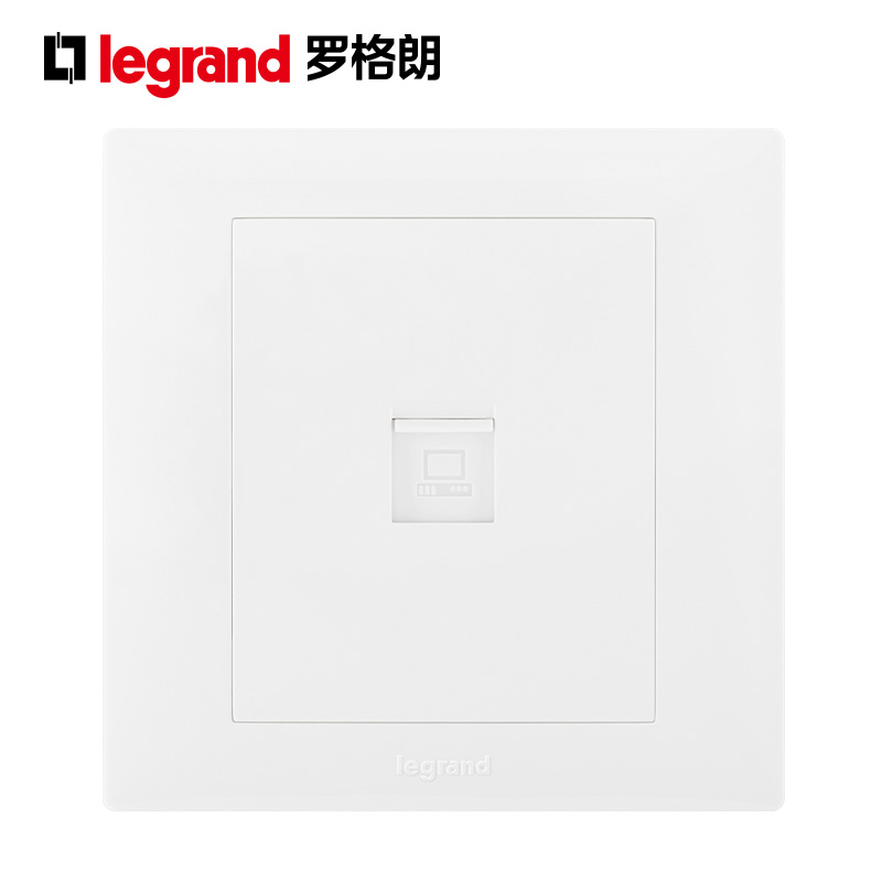 tcl罗格朗博蕴86型千兆6类网线插座六类电脑网络网口宽带插座