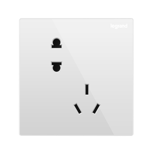 罗格朗86型一开五孔插座开关面板多孔全屋套餐家用插板五孔带开关