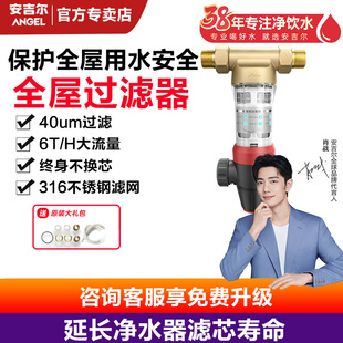 安吉尔前置净水器过滤器家用反冲洗中央全屋过滤器净饮水机J3526