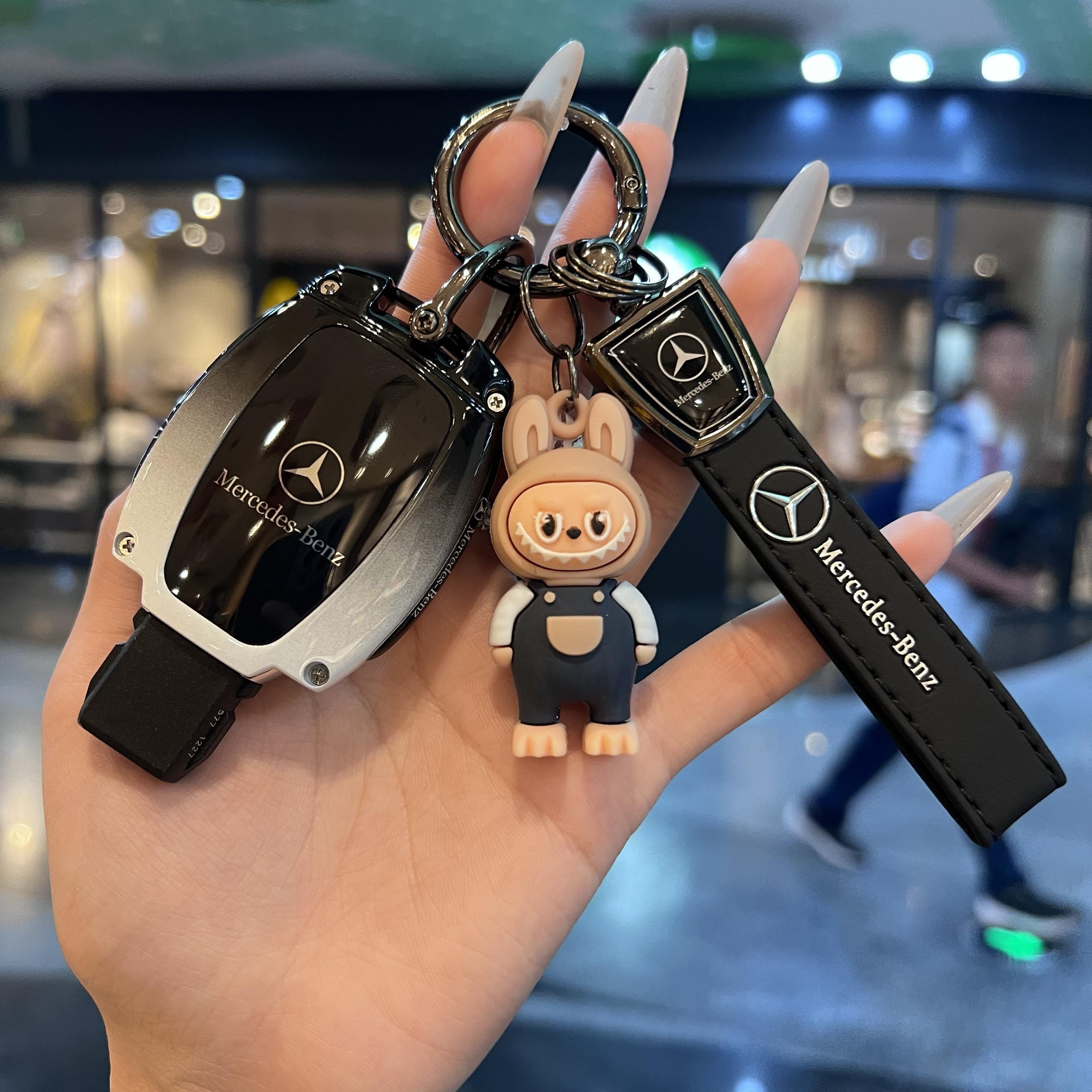 奔驰gla200钥匙套C200L壳A级a180L扣glc260L包B级260GLK G级R级SL