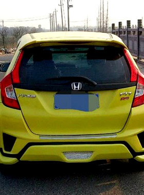 14-16款飞度GK5改装MODULO款后唇 日版后扰流 小包围雾灯罩