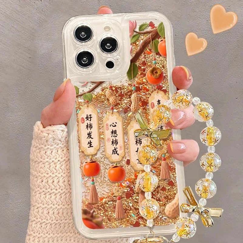 好柿发生适用苹果17手机壳iphone16pro保护套新款华为p80/nova14/mate80流沙壳小米17/reno15/x200/荣耀400,3C数码配件,手机保护套/壳,淘宝优惠券,粉丝福利购,淘宝优惠卷