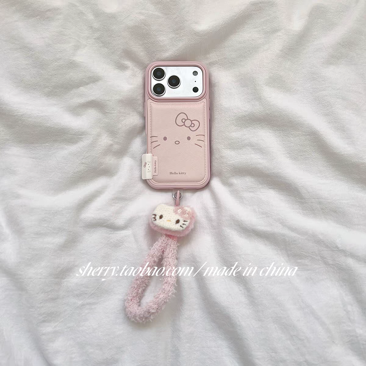 仿皮可爱kt表情适用苹果17手机壳iphone16pro保护套女款15promax简约14plus防摔13/12/11粉色xs/8p/7p软壳