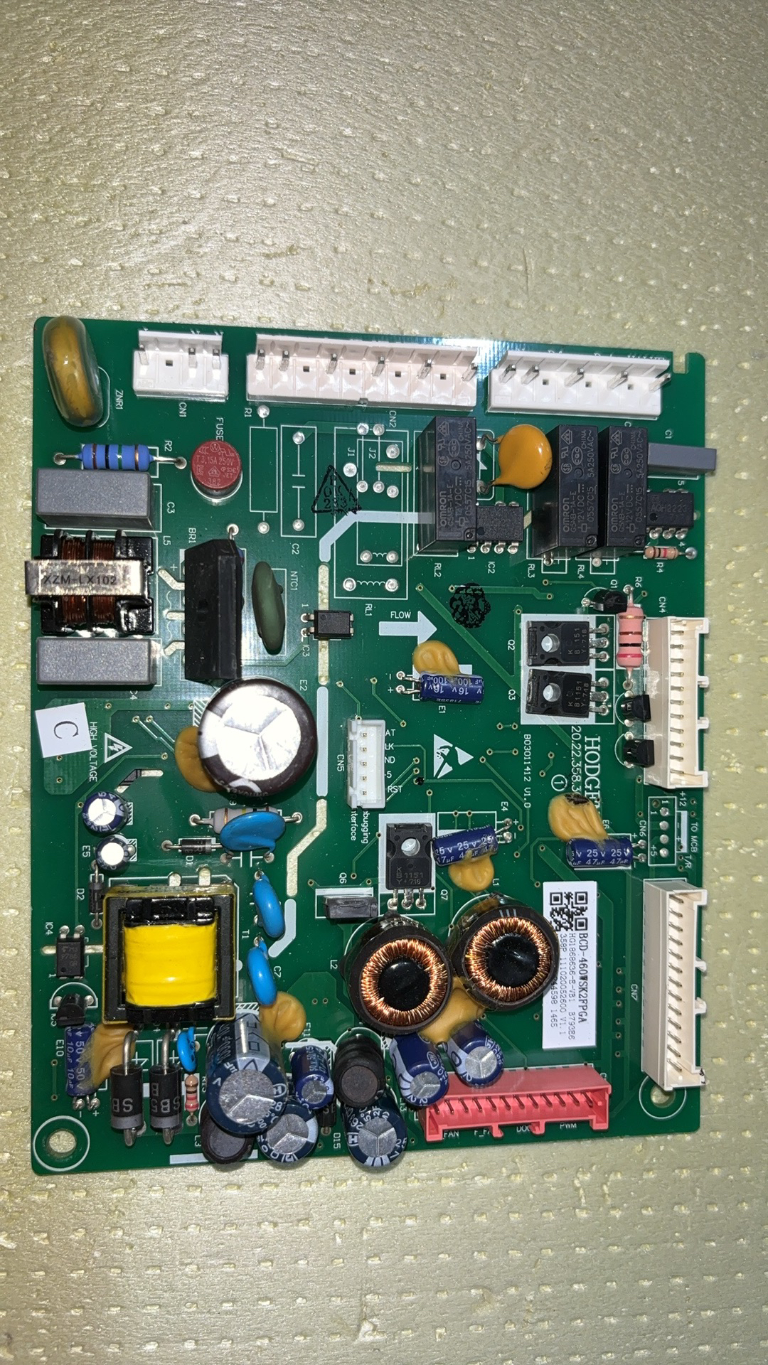 适用于海信容声冰箱电源板BCD-460WSK2FPGA主控板电脑板1868636