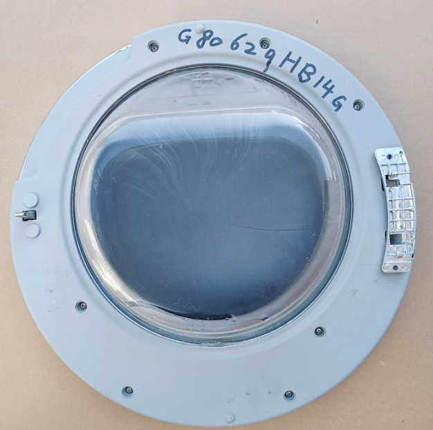 海尔洗衣机EG8014HB39GU1玻璃门G80629HB14G门框铰链门轴门钩门体