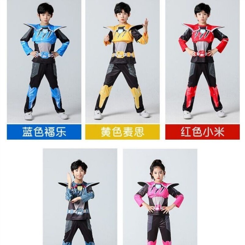 迷你特工x队儿童衣服迷你特攻队福特塞米露西麦克斯儿童表演服装