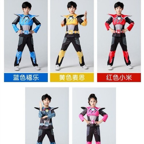 迷你特工x队儿童衣服迷你特攻队福特塞米露西麦克斯儿童表演服装