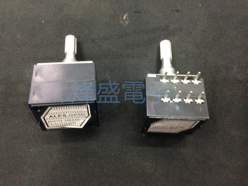 RH2702 A100K发烧级双联8脚花柄音响音箱功放音量电位器电位器