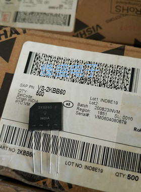VS-2KBB60 全新原装进口VISHAY整流桥堆 VS-2KBB60 实物拍图现货