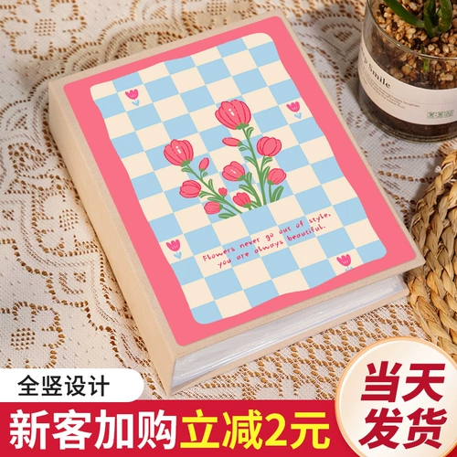 Вместительный и большой фотоальбом, милая система хранения, фотография, 3 дюймов, 4 дюймов, 5 дюймов