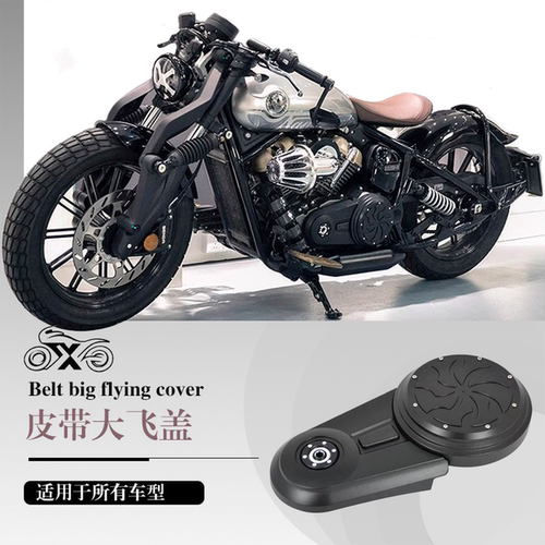 拿破仑250金吉拉灰石发动机改装大飞盖边盖皮带装饰盖摩托改件