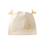 Детская тонкая хлопковая дышащая осенняя шапка для новорожденных