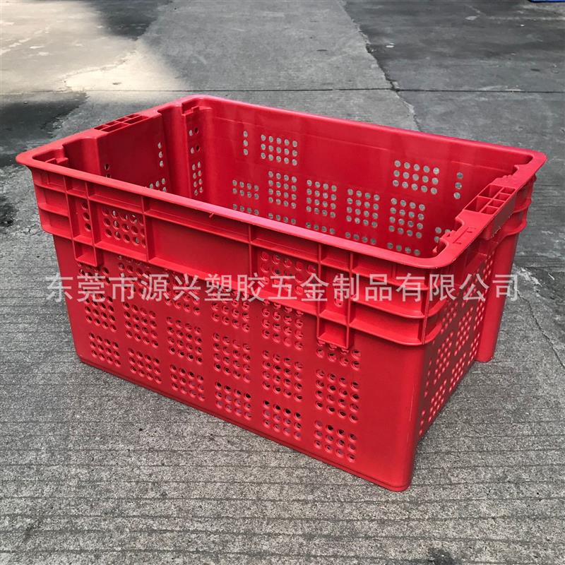 厂家镂空错位框反转错位周转电商分拣箩筐倒置食品生鲜配送塑料筐
