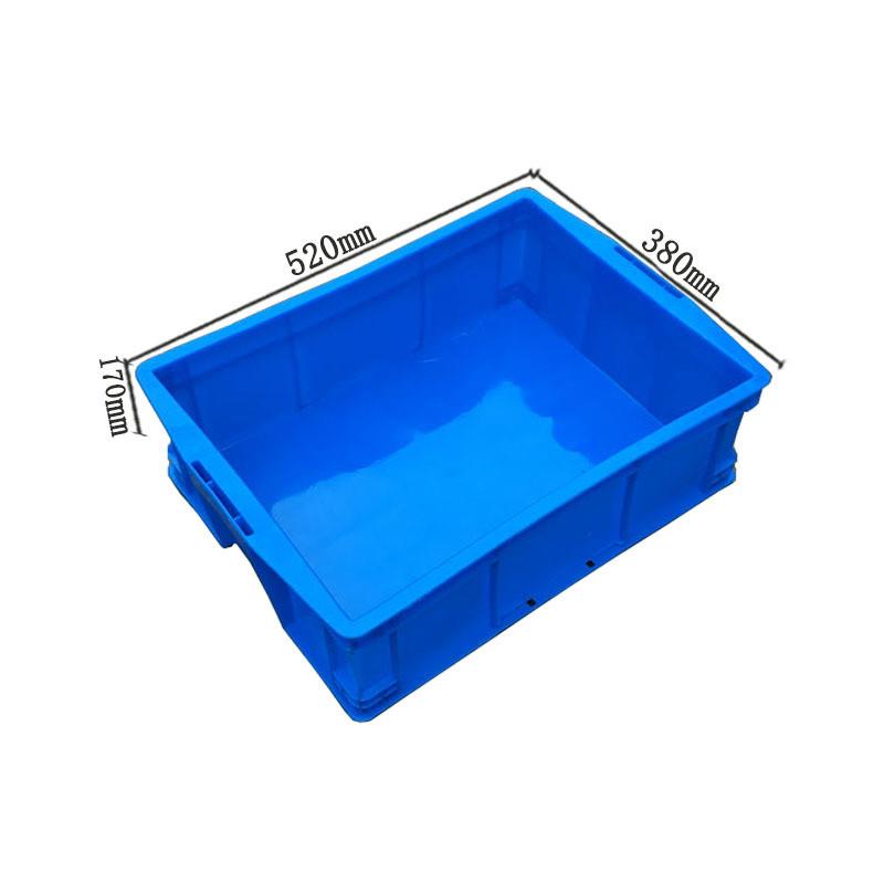 可配分类物流周转箱465-160工厂标签卡标签塑料周转箱 卡片塑料箱