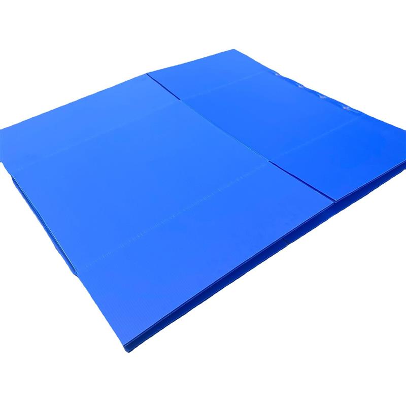 中空板塑料纸箱 蓝色板周转箱 钙塑蜂巢塑胶纸魔术箱可加贴瓦楞板