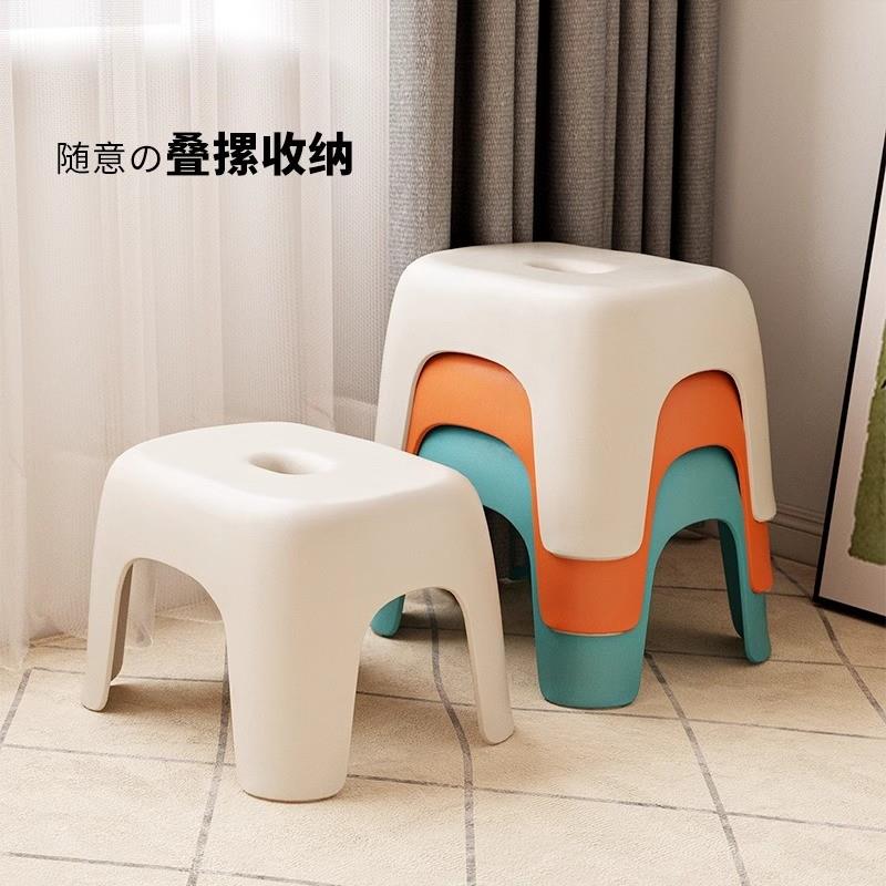 加厚塑料经济型椅子凳子板凳高凳家用朔料餐桌凳简易矮凳茶几凳