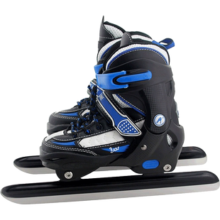 劲道儿童可调速滑冰刀鞋JD704S 大道速滑刀