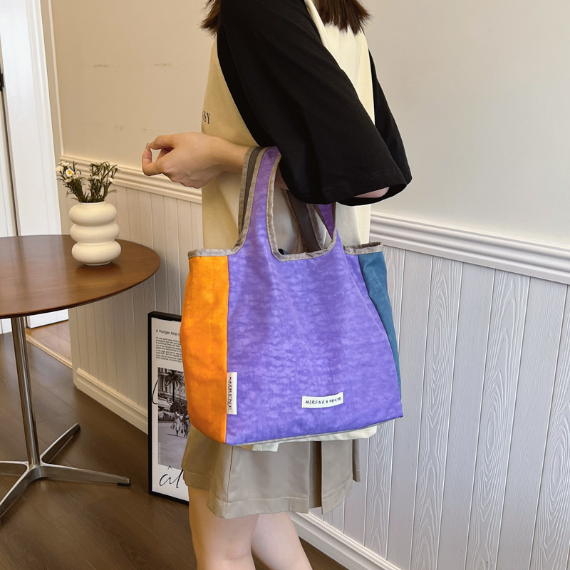 大容量托特包帆布包布袋包时尚简约2024新款潮INS手提包休闲大包,箱包皮具/热销女包/男包,时尚帆布包,淘宝优惠券,粉丝福利购,淘宝优惠卷