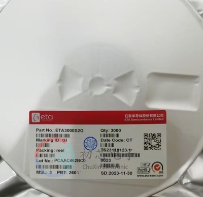 【初芯电子】 ETA3000S2G 封装SOT23-6 丝印G1** 锂电池平衡芯片