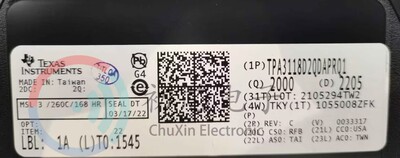 【初芯电子】TPA3118D2QDAPRQ1 HTSSOP32丝印TPS3118Q 音频放大器