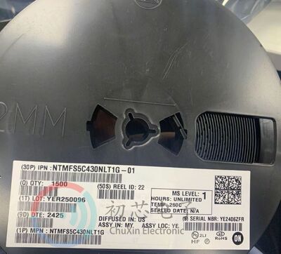 【初芯电子】全新原装NTMFS5C430NLT1G-01 封装DFN56 MOS场效应管