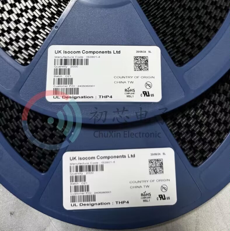 【初芯电子】全新原装 IS2801-4 封装SOP16 丝印THP4 光电耦合器