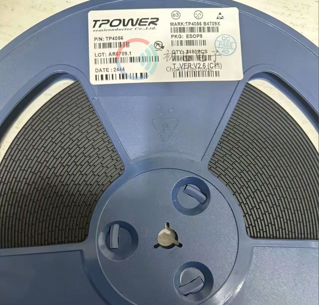 【初芯电子】全新原装TP4056 ESOP8  1A线性锂离子电池充电器芯片