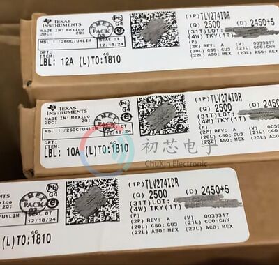 【初芯电子】全新原装TLV274IDR SOIC-14 丝印TLV274I 运算放大器